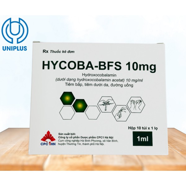Dung dịch tiêm truyền Hycoba BFS 10mg 