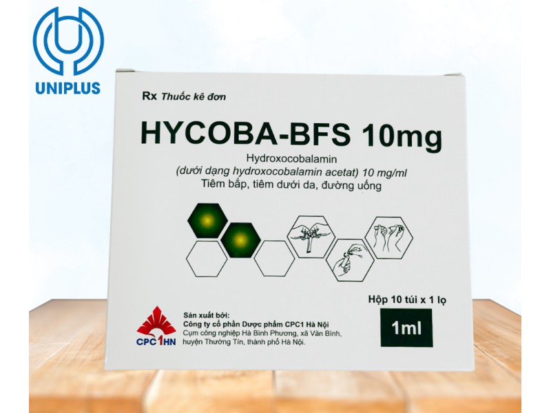 Dung dịch tiêm truyền Hycoba BFS 10mg 
