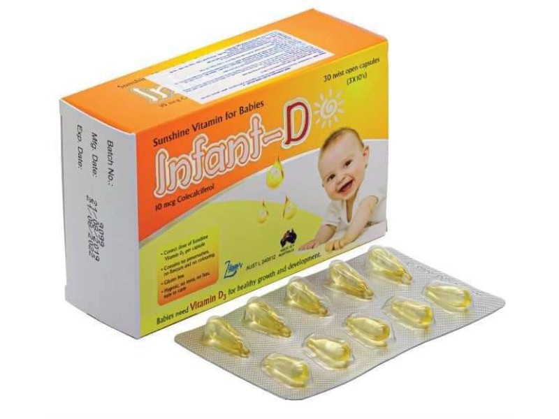 Thực phẩm bảo vệ sức khỏe Infant-D 