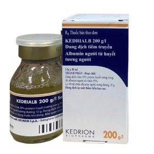 Dung dịch truyền Kedrialb 200 g/l