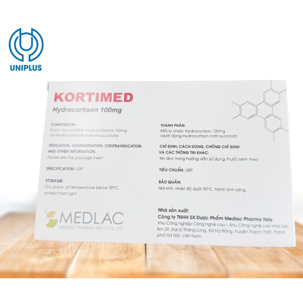 Dung dịch tiêm truyền Kortimed