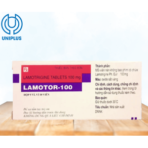 Thuốc Lamotor 100mg 