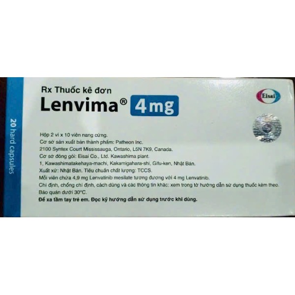 Thuốc Lenvima 4mg 