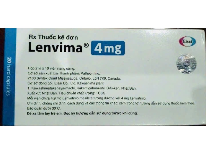 Thuốc Lenvima 4mg 