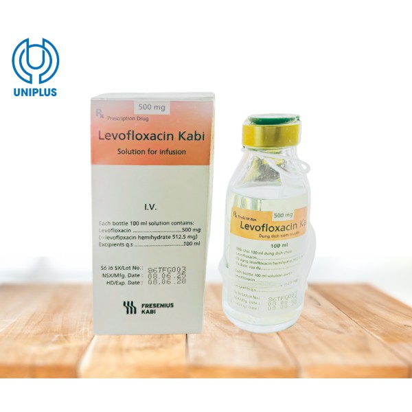 Dung dịch tiêm truyền Levofloxacin Kabi 100ml