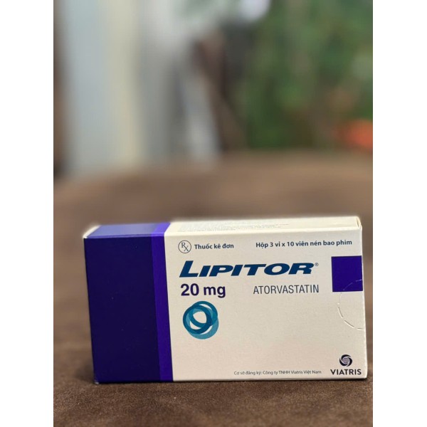 Thuốc Lipitor 20mg