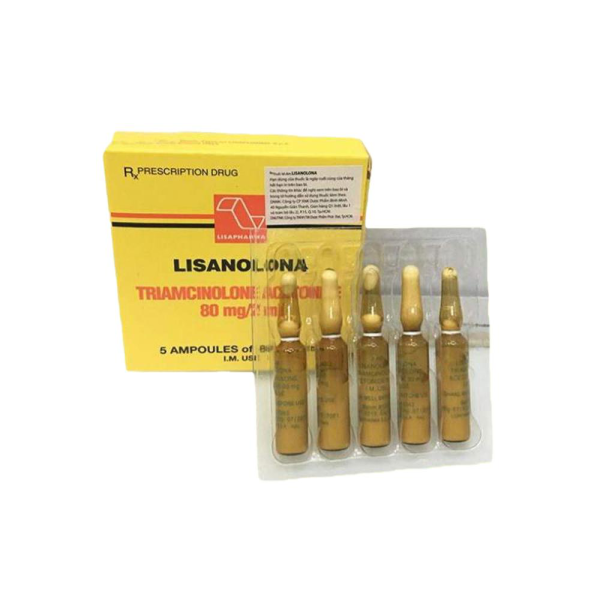 Dung dịch tiêm truyền Lisanolona 80mg/2ml