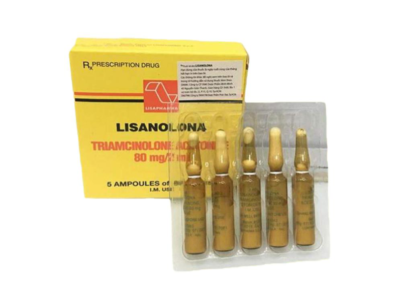 Dung dịch tiêm truyền Lisanolona 80mg/2ml