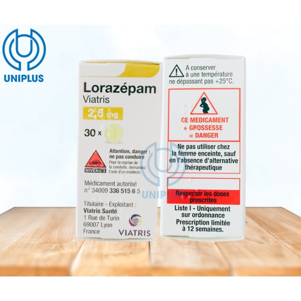 Thuốc Lorazepam 2,5mg 