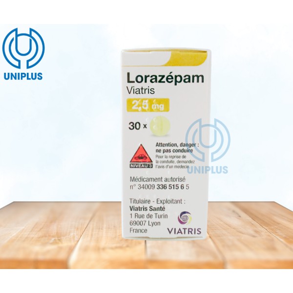 Thuốc Lorazepam 2,5mg 