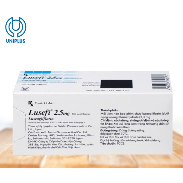 Thuốc Lusefi 2.5mg