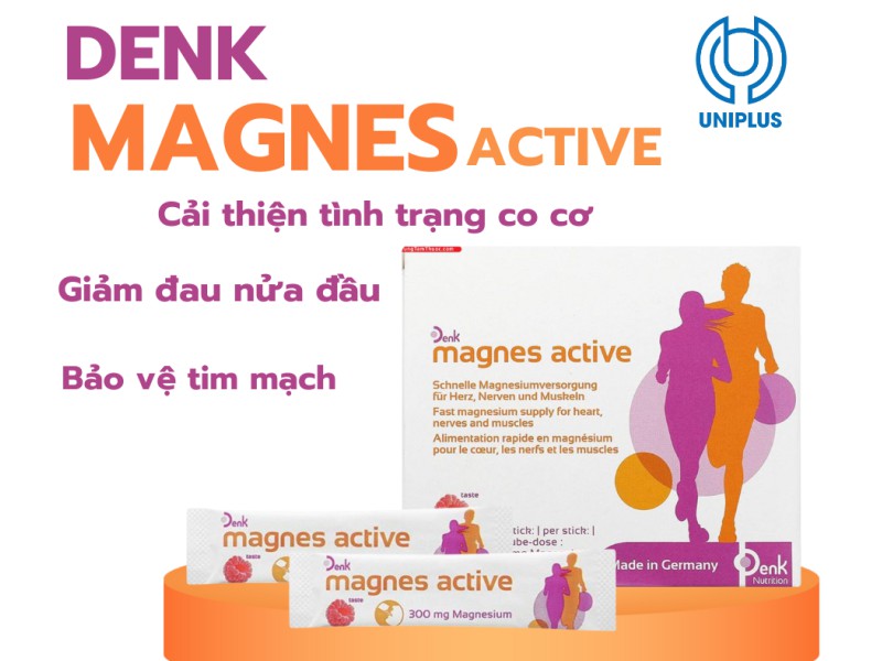 Thực phẩm bảo vệ sức khỏe Magnes Active Denk
