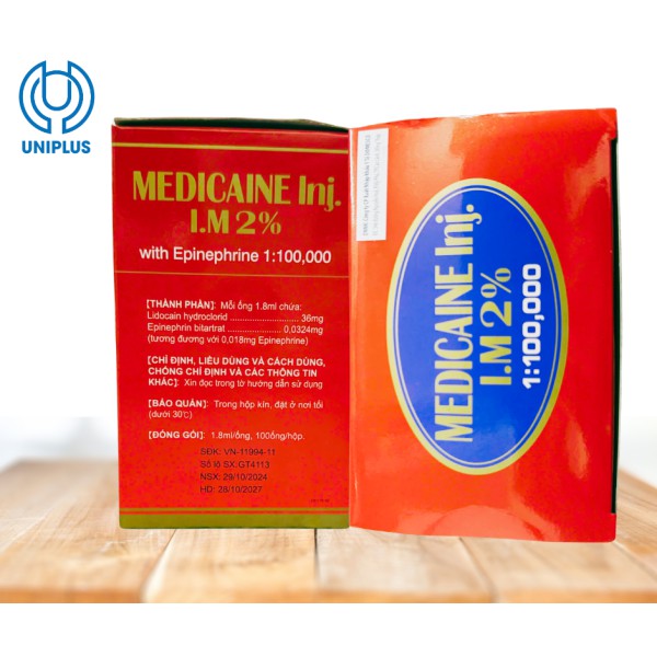 Dung dịch tiêm truyền Medicaine Inj. 2% 