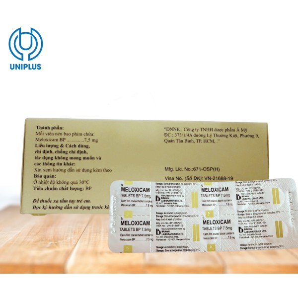 Thuốc Meloxicam 7,5mg