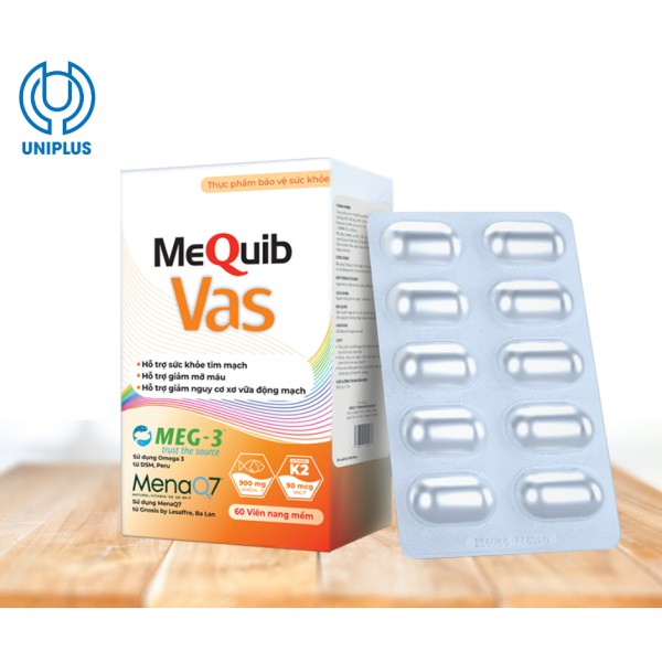 Thực phẩm bảo vệ sức khỏe MeQuib Vas