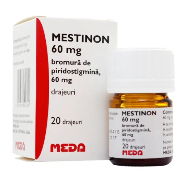 Thuốc Mestinon 60mg kapli tablet thuốc điều trị nhược cơ 