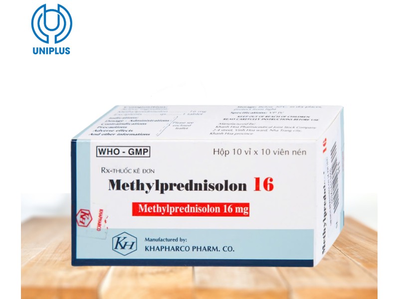 Thuốc Methylprednisolon 16mg 