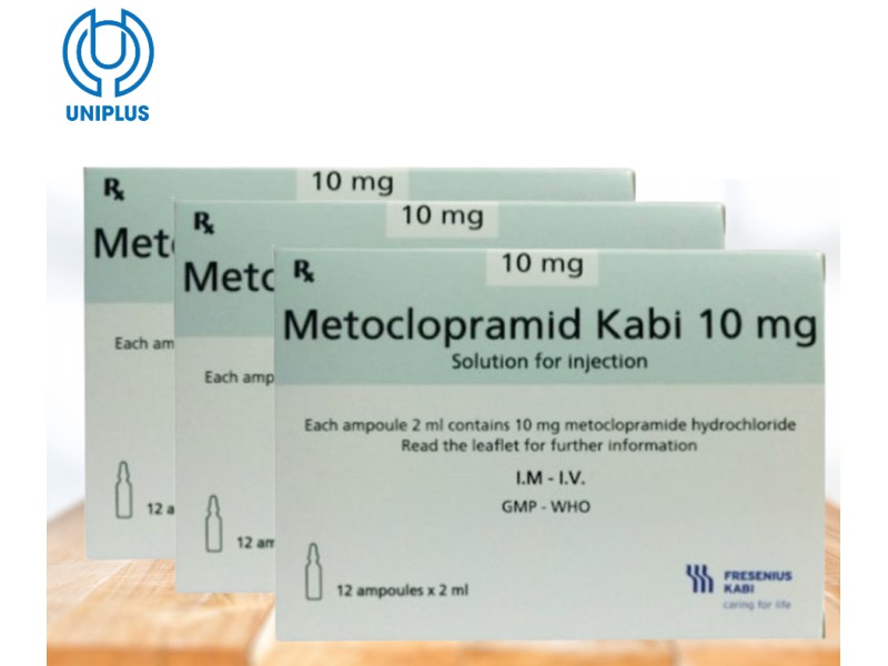 Dung dịch tiêm Metoclopramid Kabi 10mg