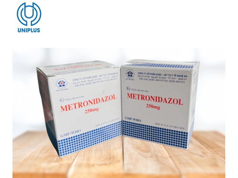 Thuôc kháng sinh Metronidazol 250mg 