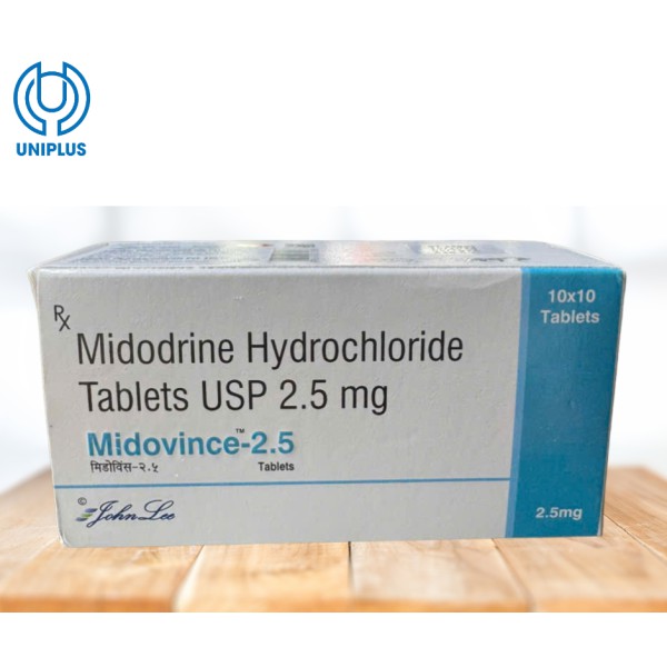 Thuốc Midodrine Hydrochloride 2,5mg 