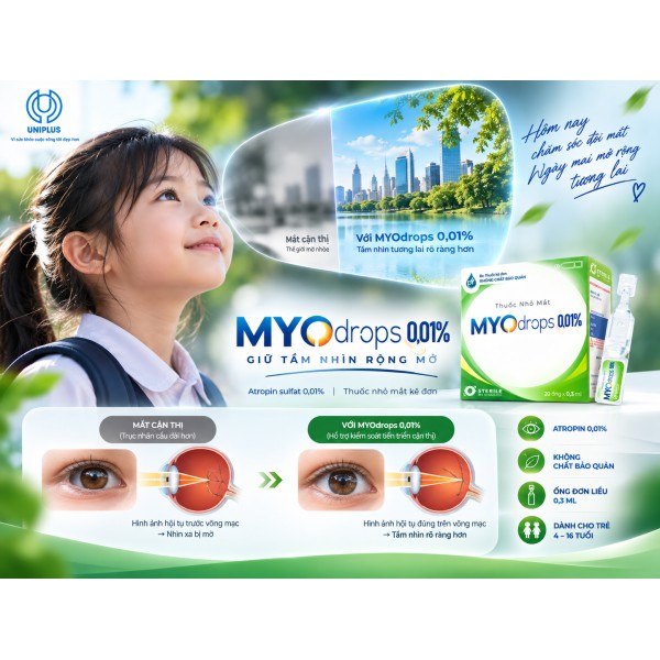 Dung dịch nhỏ mắt Myo Drops 0.01%