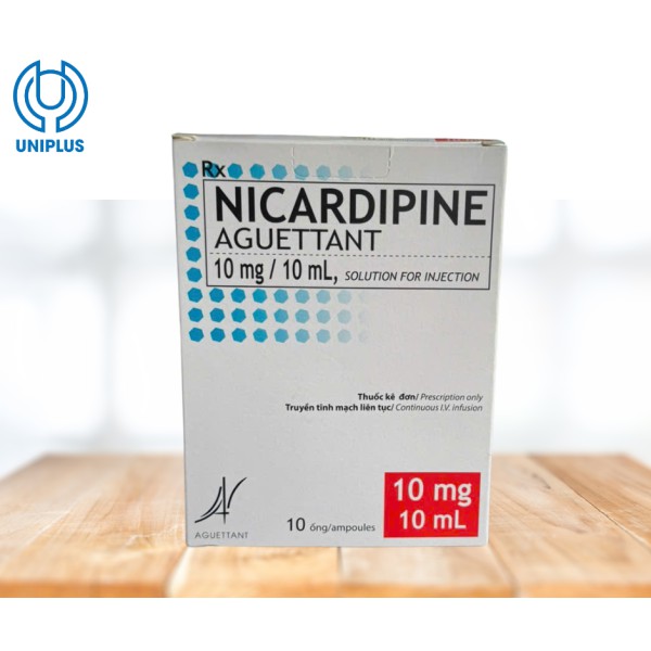 Dung dịch tiêm truyền Nicardipine dùng cho tăng huyết áp động mạch ác tính