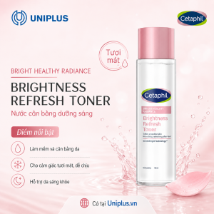Nước cân bằng làm sáng cho da nhạy cảm Cetaphil Bright Healthy Radiance Refresh Toner