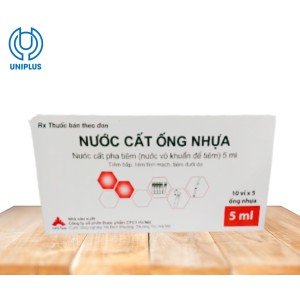 Nước cất ống nhựa 5ml