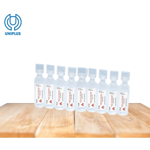 Nước cất ống nhựa 5ml