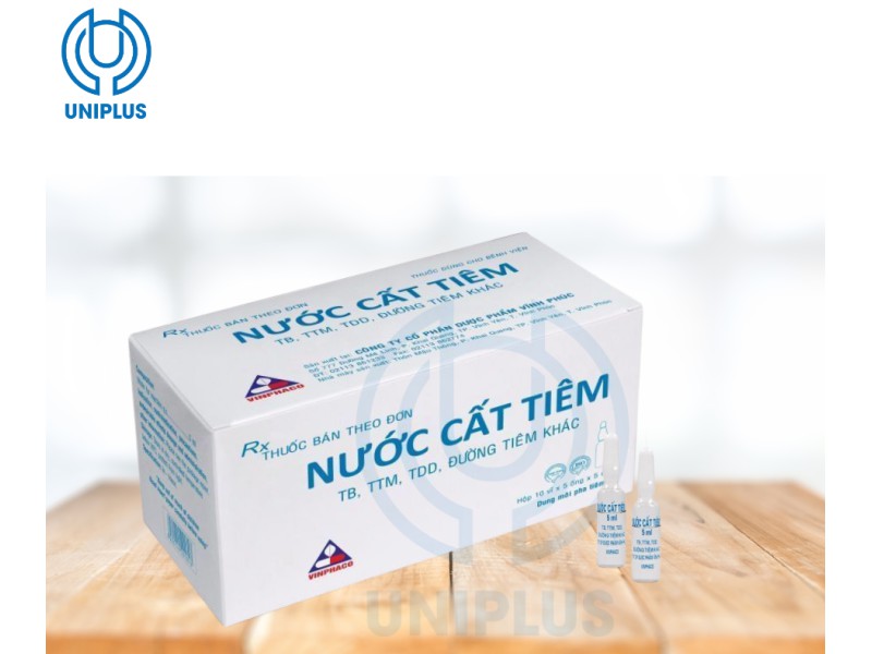 Nước cất pha tiêm 5ml 