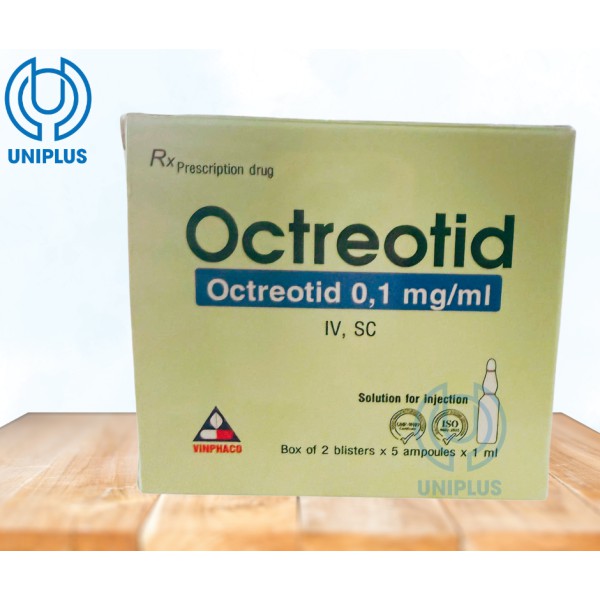 Dung dịch tiêm truyền Octreotid 0,1mg