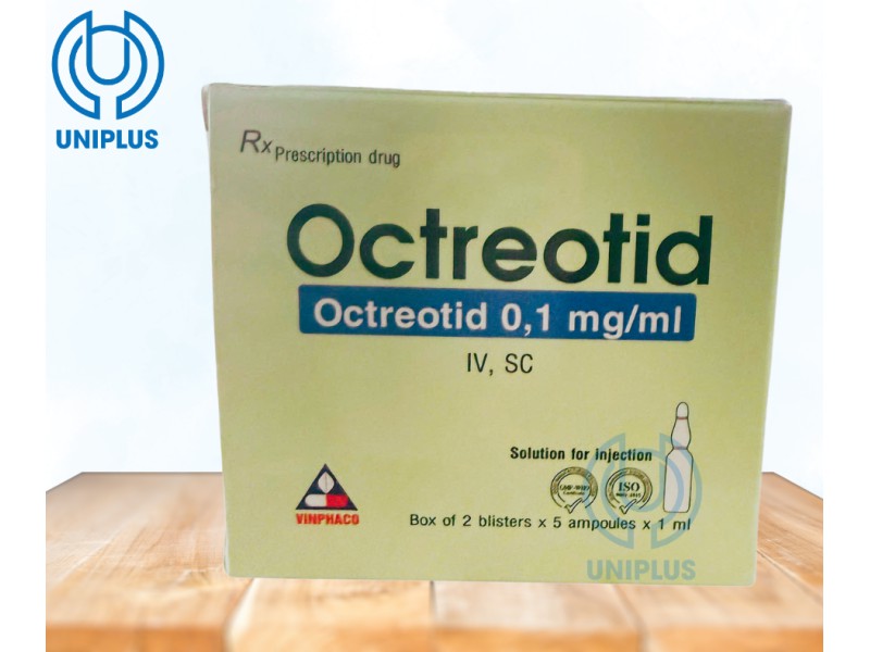 Dung dịch tiêm truyền Octreotid 0,1mg 