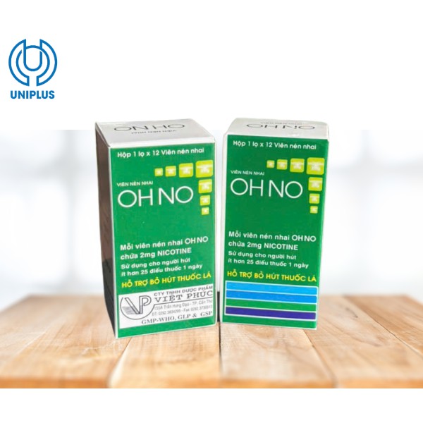 Viên nhai hỗ trợ cai thuốc lá OHNO 