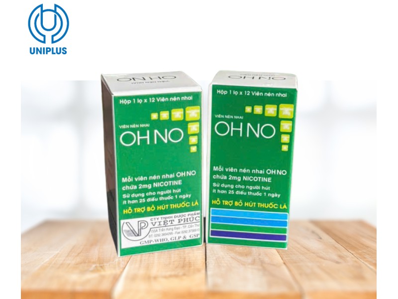 Viên nhai hỗ trợ cai thuốc lá OHNO 