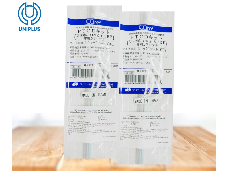 Ống dẫn lưu đường mật qua da PTCD kit Cliny