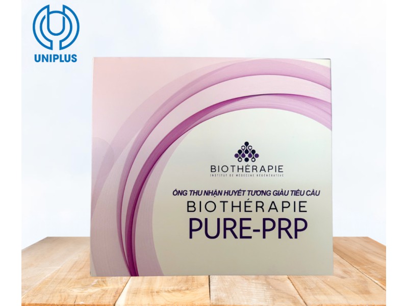 Bộ thu nhận huyết tương giàu tiểu cầu Biothérapie Pure-PRP Kit