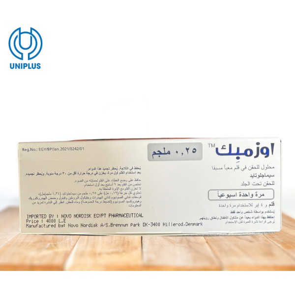 Bút tiêm tiểu đường Ozempic 0,25mg 