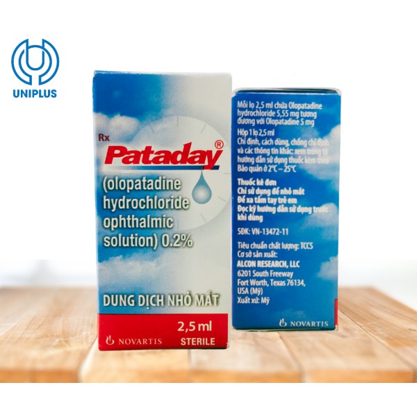 Thuốc nhỏ mắt Pataday 0,2%