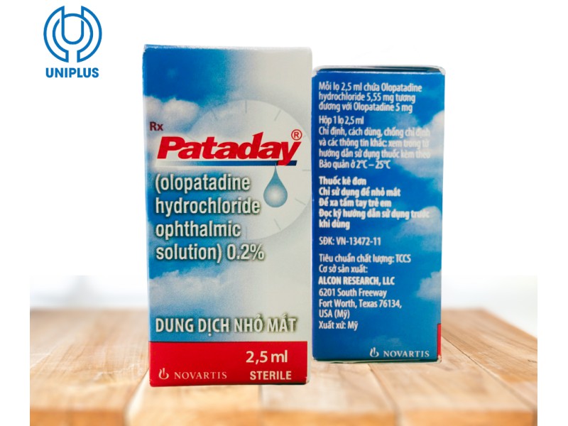 Thuốc nhỏ mắt Pataday 0,2%
