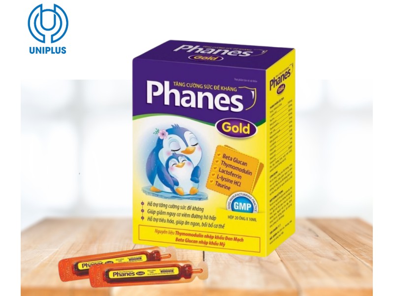 Thực phẩm hỗ trợ Phanes Gold 10ml tăng cường đề kháng
