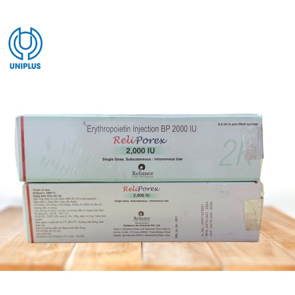 Dung dịch tiêm Relipoietin 2000IU