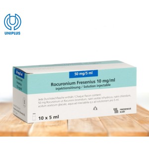 Dung dịch tiêm truyền Rocuronium Kabi 50mg/5ml 