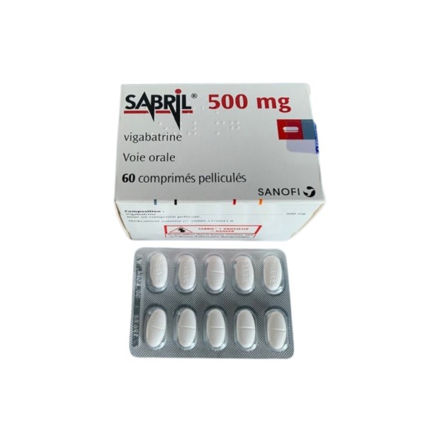 Thuốc Sabril 500mg ( hộp 60 viên ) 