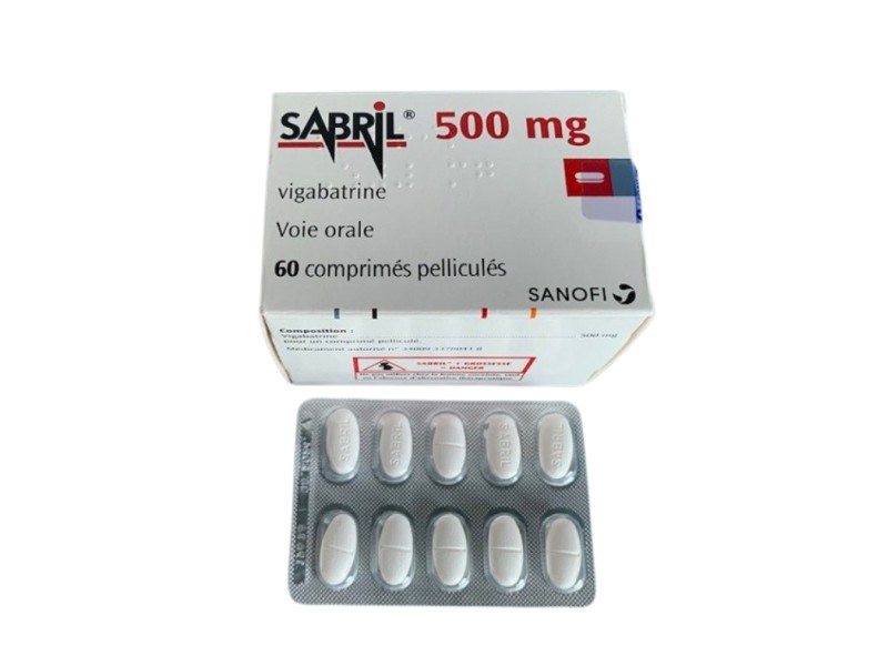 Thuốc Sabril 500mg ( hộp 60 viên ) 