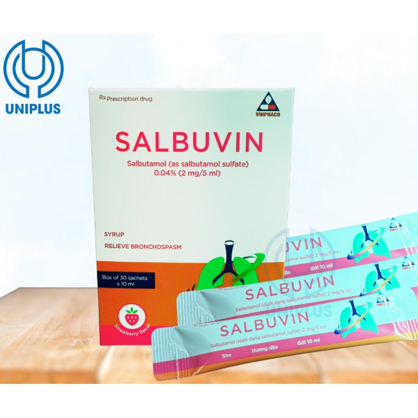 Thuốc Salbuvin 2mg/5ml 