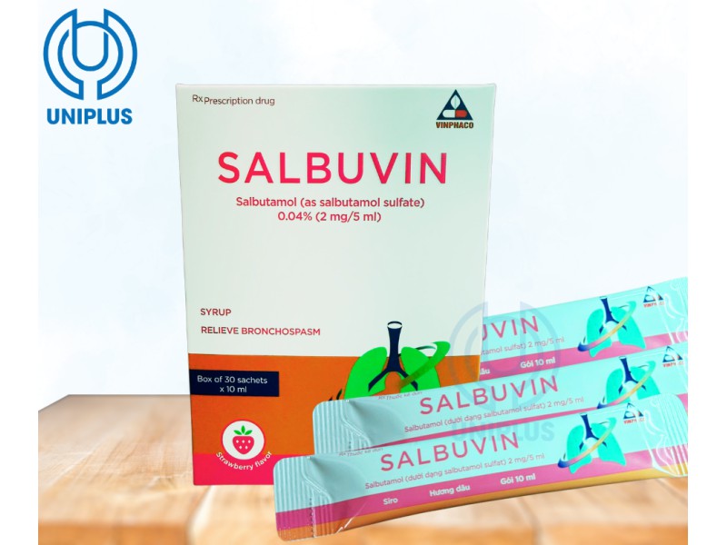 Thuốc Salbuvin 2mg/5ml 