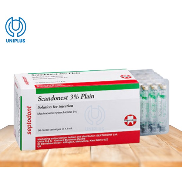 Dung dịch tiêm truyền Scandonest 3% Plain