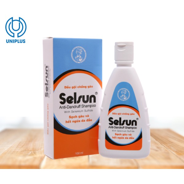 Dầu gội chống gàu Selsun Anti-Dandruff Shampoo Rohto sạch gàu và hết ngứa da đầu (100ml) 