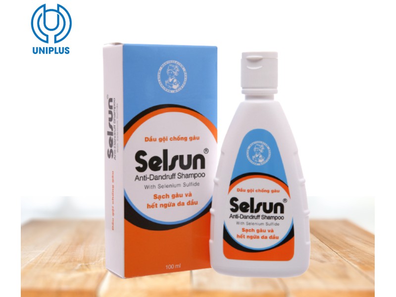 Dầu gội chống gàu Selsun Anti-Dandruff Shampoo Rohto sạch gàu và hết ngứa da đầu (100ml) 