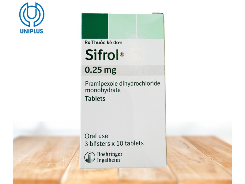 Thuốc Sifrol 0.25mg 